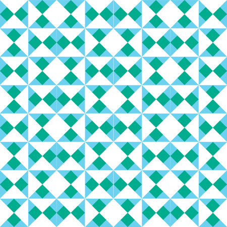 abstract triangle shape green blue mixing new square on white background for wallpaper gift