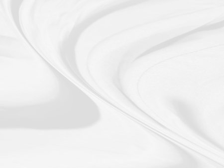 beauty smooth curve white and gray abstract soft fabric shape decorate fashion textile backgroundの写真素材