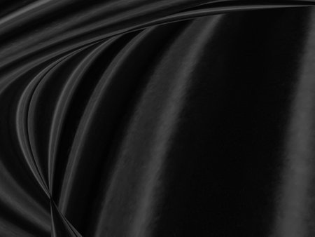 beauty soft fabric  shape abstract. textile black smooth curve fashion matrix decorate backgroundの写真素材