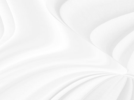 beauty silky shine abstract line on soft white fabric multi curve backgroundの写真素材
