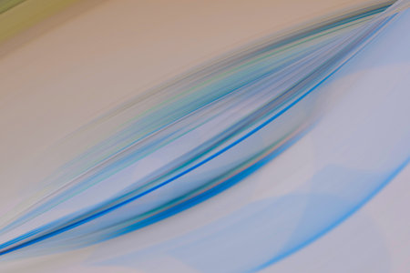 Abstract gradient Blurred colored background. Smooth transitions of iridescent blue and brown...