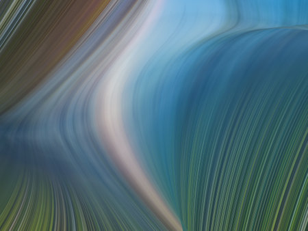 Abstract gradient Blurred colored background. Smooth transitions of iridescent blue and brown...