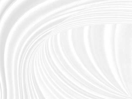 beautiful Clean fashion woven soft fabric abstract smooth curve shape decorative textile white backgroundの写真素材