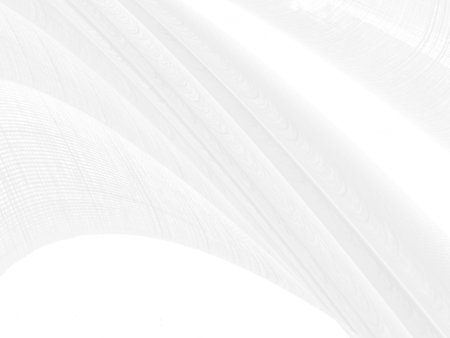 Clean woven beautiful soft fabric abstract smooth curve shape decorative fashion textile silver white backgroundの写真素材
