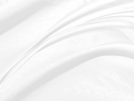 soft white gray satin texture that is white silver curve fabric silk background with beautiful soft blur abstract pattern naturalの写真素材