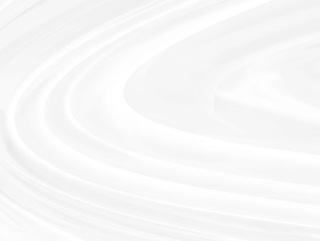 Clean soft white fabric woven abstract smooth curve shape decorative fashion textile backgroundの写真素材