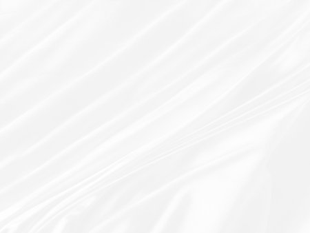 Clean abstract fashion woven beautiful soft fabric smooth curve shape decorative textile white backgroundの写真素材