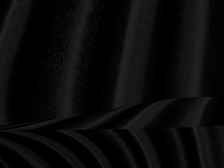 beauty fashion textile soft fabric black abstract. smooth curve shape matrix decorate backgroundの写真素材