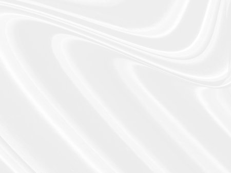 Clean abstract fashion woven beautiful soft fabric smooth curve shape decorative textile white backgroundの写真素材