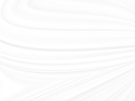 Clean abstract fashion woven beautiful soft fabric smooth curve shape decorative textile white backgroundの写真素材