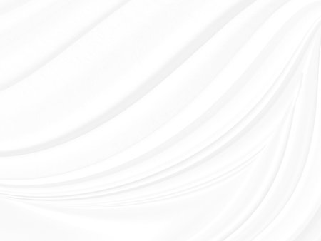 soft light and shadow fabric abstract smooth curve shape decorative modern fashion white and gray backgroundの写真素材