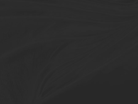 abstract clean fashion woven beautiful soft fabric smooth curve shape decorative textile black backgroundの写真素材