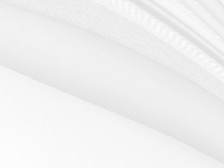 soft light and shadow fabric abstract smooth curve shape decorative modern fashion white and gray backgroundの写真素材