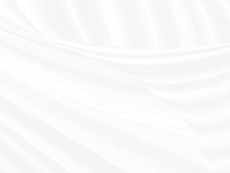 white and gray abstract soft fabric beauty smooth curve shape decorate fashion textile backgroundの写真素材