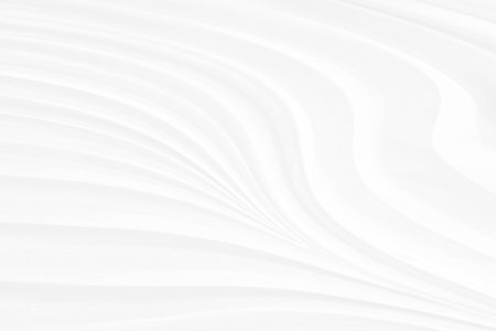 Clean soft white fabric woven abstract smooth curve shape decorative fashion textile backgroundの写真素材