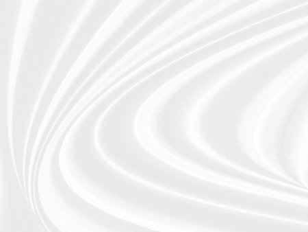 Clean abstract fashion woven beautiful soft fabric smooth curve shape decorative textile white backgroundの写真素材