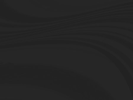 Clean abstract fashion woven beautiful soft fabric smooth curve shape decorative textile black backgroundの写真素材
