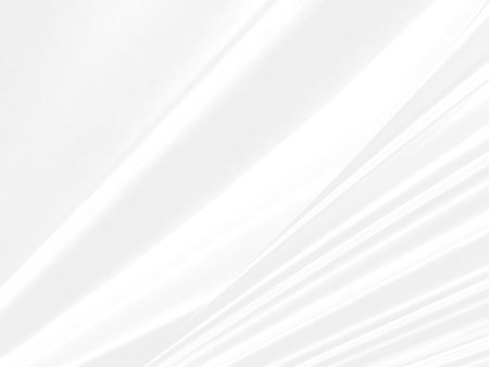 soft light and shadow fabric abstract smooth curve shape decorative modern fashion white and gray backgroundの写真素材