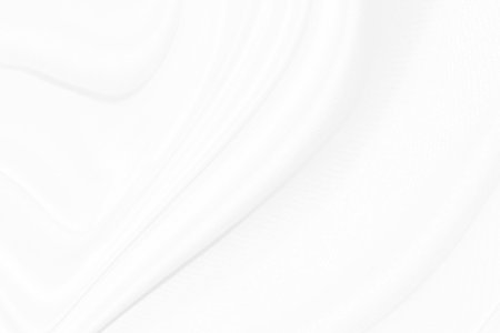 Clean soft fabric woven beautiful abstract smooth curve shape decorative corabstract white fabric curve design modern shape wave style backgroundner fashion textile white backgroundの写真素材