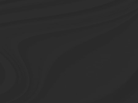 Smooth soft fabric abstract dark curve decorative. Textile modern style black backgroundの写真素材