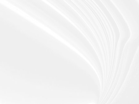Clean abstract fashion woven beautiful soft fabric smooth curve shape decorative textile white backgroundの写真素材
