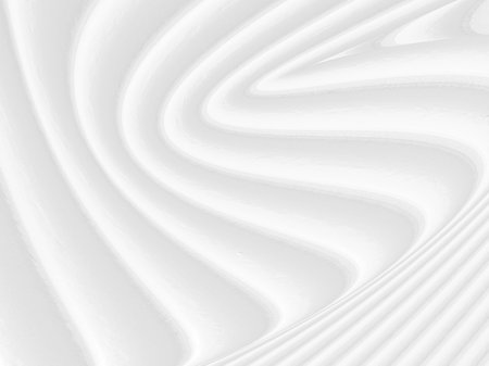 Clean soft fabric woven beautiful abstract smooth curve shape decorative corner fashion textile white backgroundの写真素材