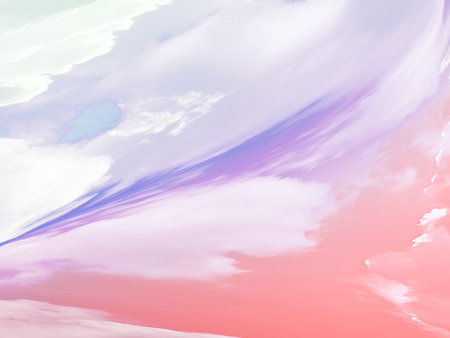 orange and violet abstract smooth beauty clean and soft fabric textured. fashion textile free style shape decorate backgroundの写真素材