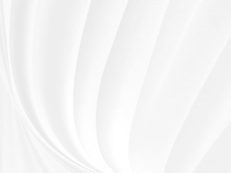 Clean soft white fabric woven abstract smooth curve shape decorative fashion textile backgroundの写真素材