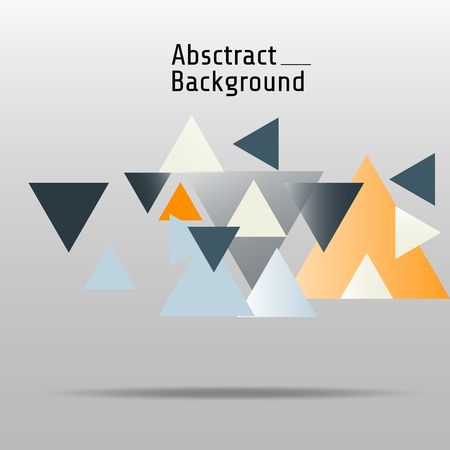 Geometric Abstract Background wallpaper or cover page and decoration vectorのイラスト素材