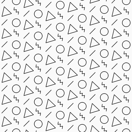 Geometric Seamless Pattern background vector.Decorating and geometry wallpaper.のイラスト素材