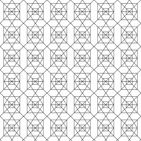 Geometric Seamless Pattern background vector.Decorating and geometry wallpaper.のイラスト素材