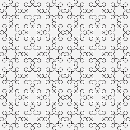 Geometric Seamless Pattern background vector.Decorating and geometry wallpaper.のイラスト素材
