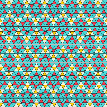 Geometric Seamless Pattern background vector.Decorating and geometry wallpaper.のイラスト素材