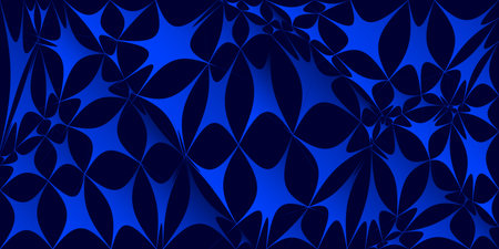 Abstract artistic blue texture horizontal vector background.のイラスト素材