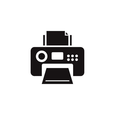 Printer icon. Flat vector related icon for web and mobile applications.