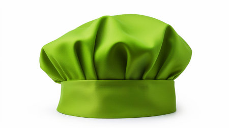 Chef's hat isolated on white background. 3d illustration.の素材