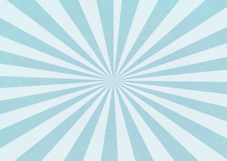 Sunburst background, white and blue colors.の写真素材