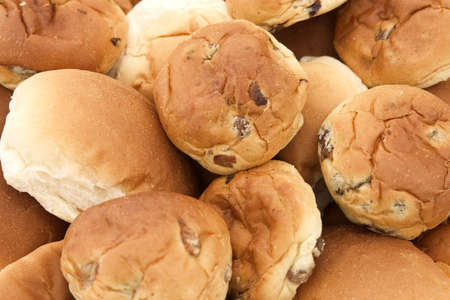 lot of currant bunsの写真素材