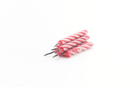 Birthday Candle isolated on white background