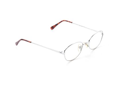 Eye Glasses isolated on white backgroundの写真素材
