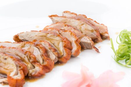 Roasted duck and vegetables, Chinese styleの写真素材