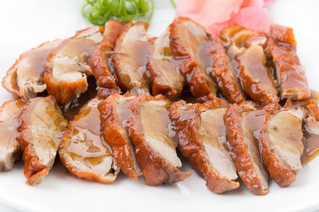 Roasted duck and vegetables, Chinese styleの写真素材
