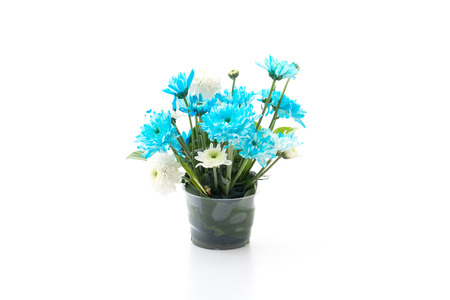 Bouquet flower isolated on white backgroundの写真素材
