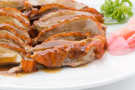 Roasted duck and vegetables, Chinese styleの写真素材