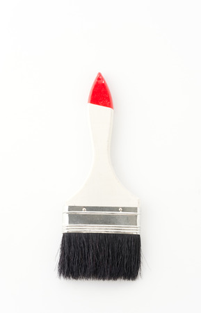 Paint brushes isolated on white backgroundの写真素材