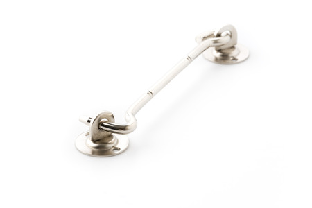 latch isolated on white backgroundの写真素材