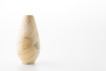 vase isolated on white backgroundの写真素材