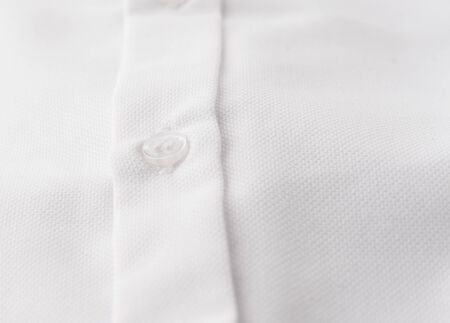 Close-up of a white dress shirt