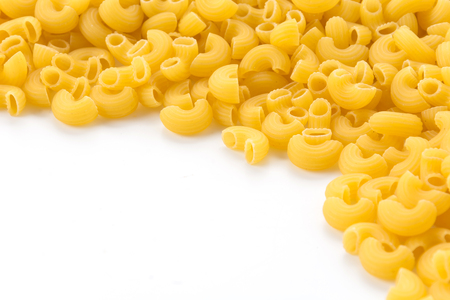 Italian spaghetti pasta dried foodの写真素材