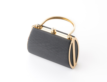 women bag on white backgroundの写真素材